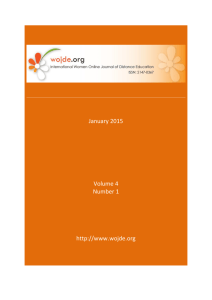 the complete issue's pdf - International Women Online Journal of