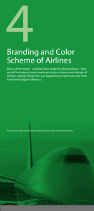 Branding and Color Scheme of Airlines