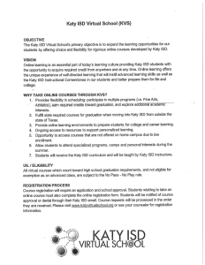 Katy virtual - Katy Independent School District