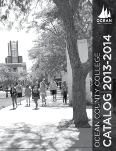 2013-2014  - Ocean County College