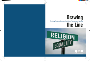Tackling Tensions Between Religious Freedom and Equality