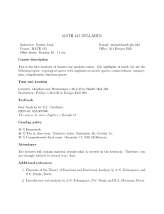 math 415 syllabus