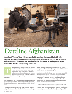Dateline Afghanistan