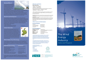 The Wind Energy Status and Prospects