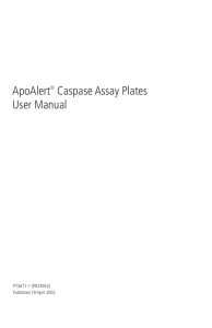 ApoAlert Caspase Assay Plates