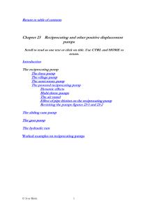 Text for Chapter 23 Reciprocating and other