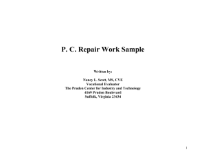 PC Repair Technician Manual