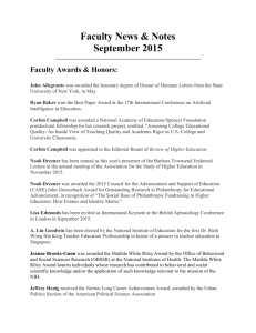 News & Notes (2015 Sept) - Teachers College Columbia University