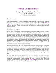 Purple Ligiht Nights - Association of Washington Cities