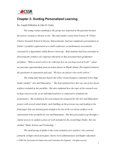 Chapter 3: Guiding Personalized Learning