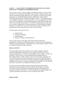 JJJ PLC - A case study