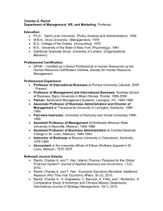 Resume - Purdue University Calumet