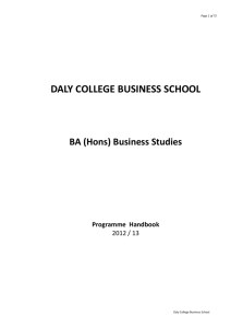 general introduction - Daly College Business School Indore