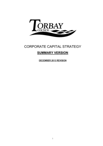 Corporate Capital Strategy