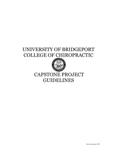 Introduction to the Capstone Project