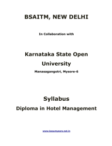SCVT Trade Syllabus - Karnataka State Open University