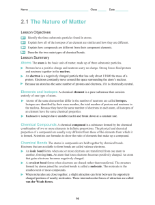 2.1 Worksheet - Merrillville Community School