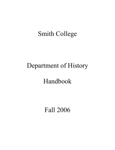 Fall 2006 - Smith College