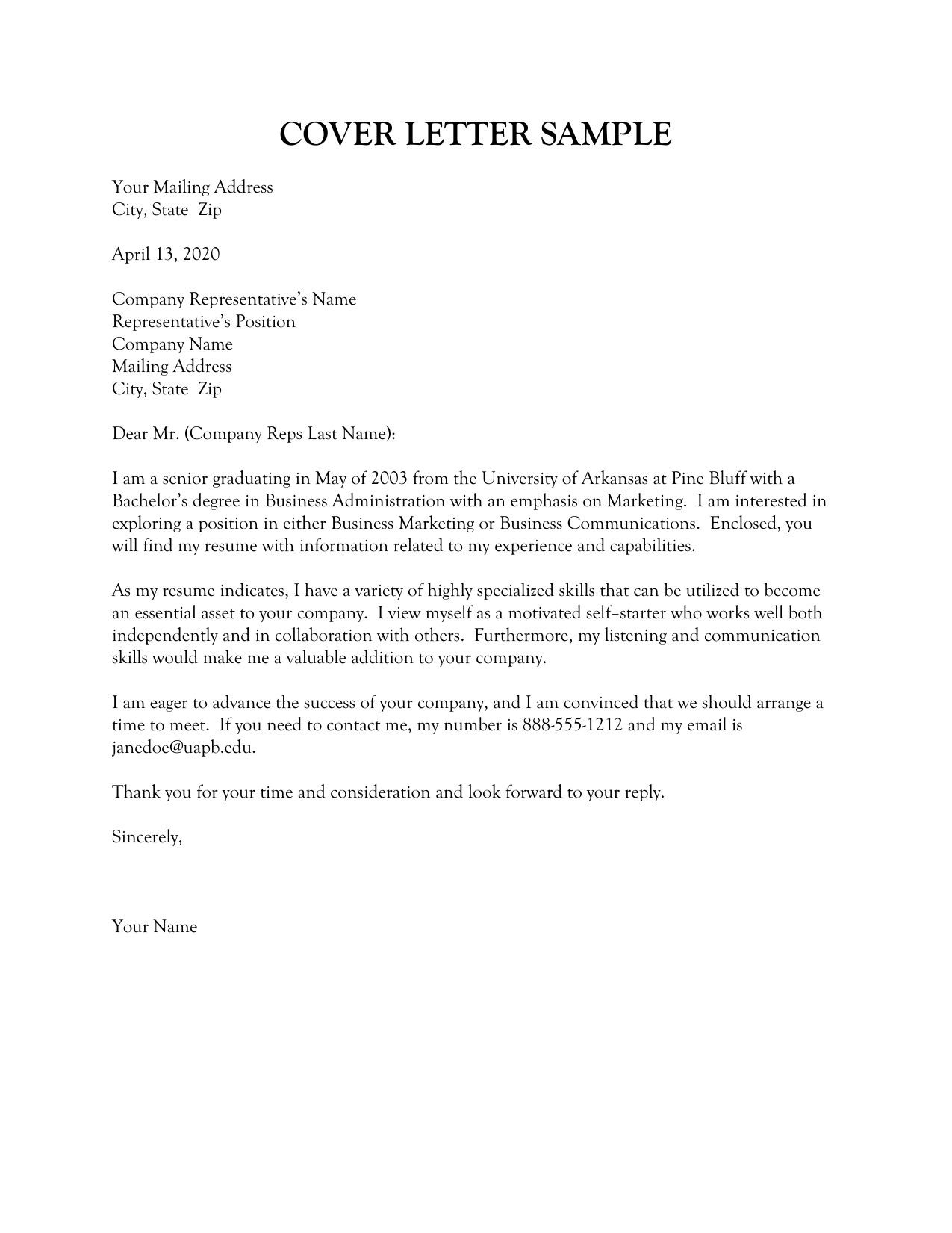 Business Collaboration Letter Sample | HQ Template Documents