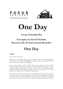 ONE DAY - Hollywood Classic Entertainment