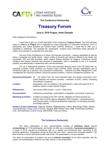 Conference TMF - Česká Asociace Treasury
