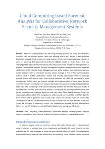 2. Collaborative Network Security Management System 2.1
