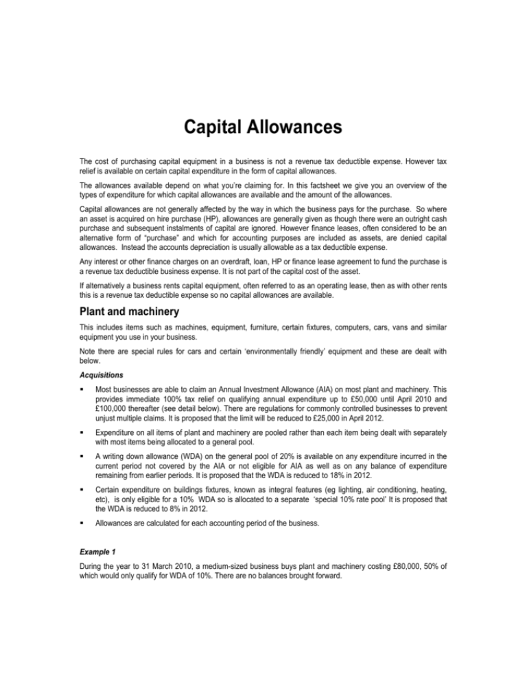 capital-allowances