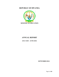 Education Sector Annual Report 2013-2014 Part 1