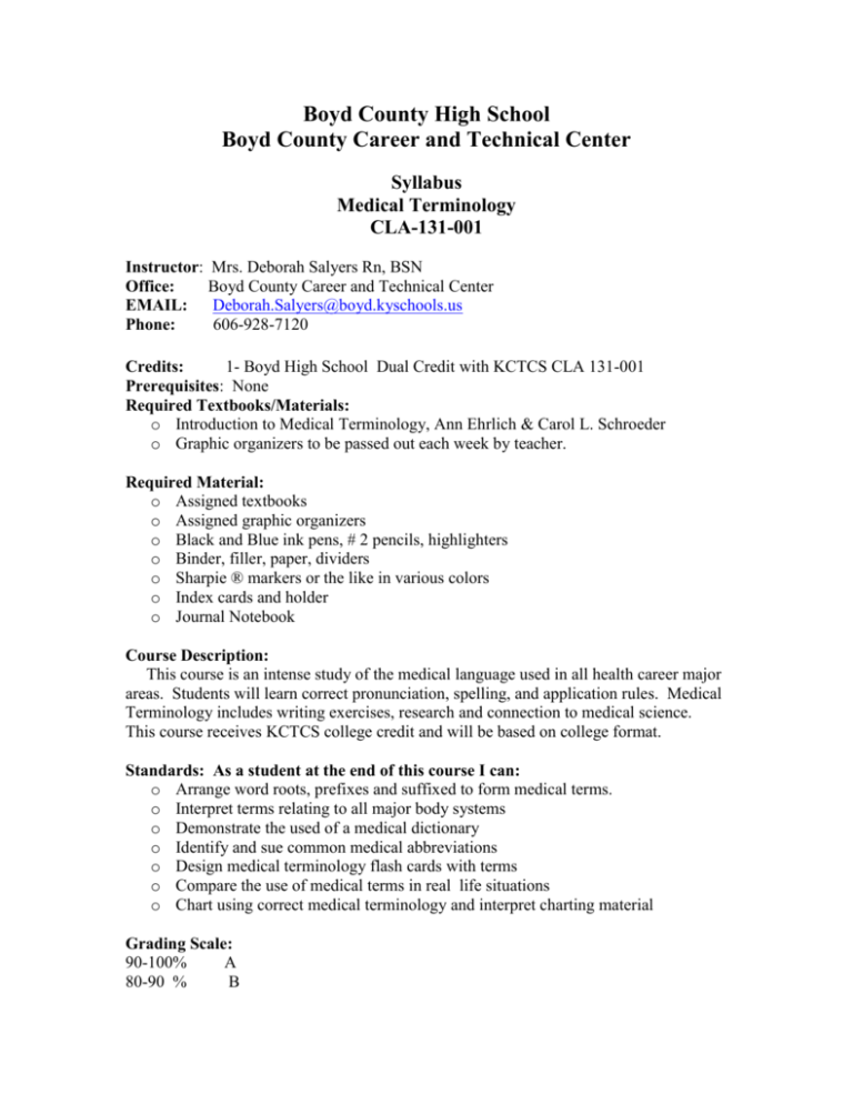 Boyd County High School Boyd County Public Schools