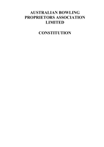 to the ABPA Constitution