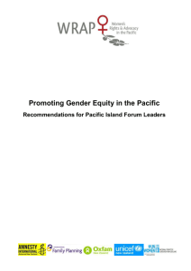 WRAP Report - Nov 2011 - UN Women NC Aotearoa New Zealand