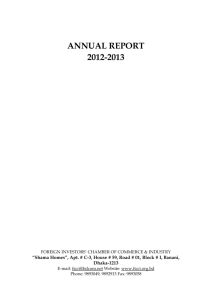 FICCI Annual Report 2012