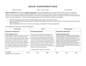 ASIAN CONVERSATIONS