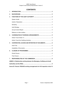 Chapter 8 - Audit Requirements