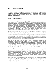 15.2 Policy UD1: Urban Design Principles
