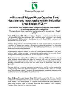 Dharampal Satyapal Group Organises Blood