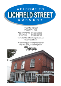 Please click here - Lichfield Street Surgery