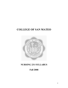 Grading Criteria - College of San Mateo