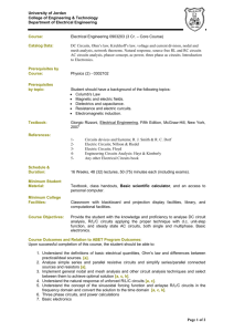 syllabus_EE203 - Faculty of Engineering and Technology