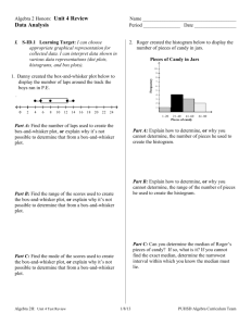 Algebra 2, Chapter 9, Part 1, Test A