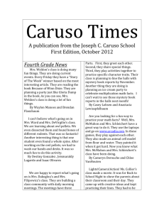 Caruso Times - Keansburg School District