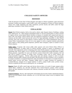 College Safety Officer - Los Rios Community College District