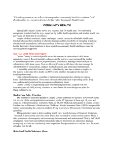 health - Community Focus 2015: A Report For Springfield