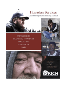 UNIT I - Kentucky Interagency Council on Homelessness (KICH)
