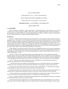 Page 1 Page 1 [2004] EWHC 2607 (Comm),[2005] 1 Lloyd's Rep