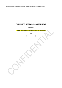 contract research agreement