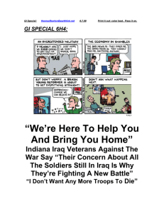 GI Special - The Military Project