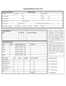 Example sliding fee scale form template