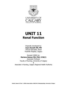 Frank MacDonald RN, MN - University of Calgary