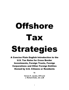 Offshore Tax Angles